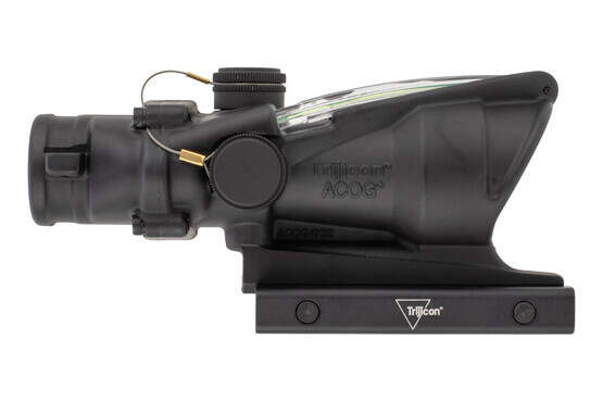 Trijicon ACOG 4x32mm Rifle Scope with Green BDC Reticle features dual ilummination
